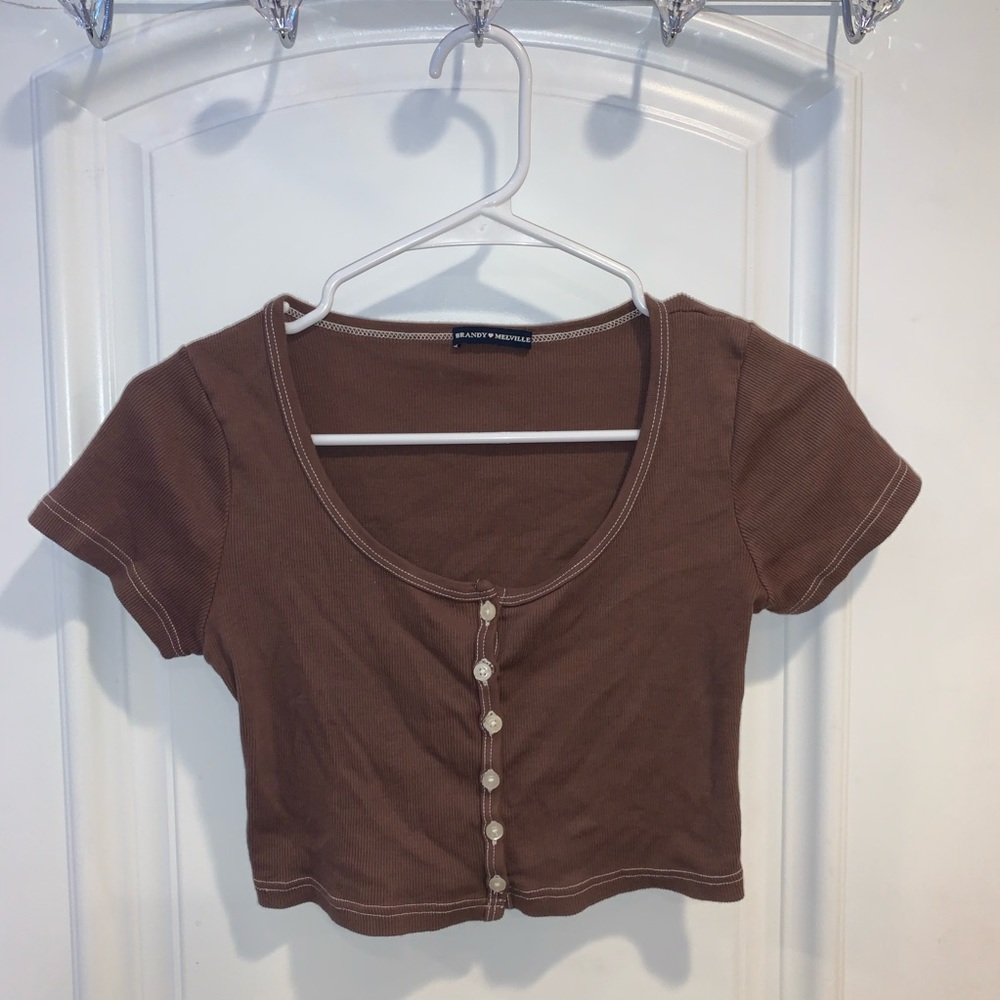🤎Brown Brandy Short Sleeve🤎
